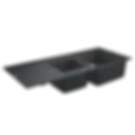 Grohe K400 Composite Sink With Drainer Granite Black 31643AP0