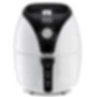 Black+Decker 3.5L 1500W Manual AerOfry Air Fryer with Rapid Air Convection Technology, Black/White - AF220-B5