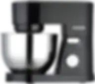 Nikai 400W Stand Mixer 4.2 Ltr Stainless Steel Bowl, Mixing Attachments, Dough Hook, Beater, Whisk  Nsm450A  Black And Silver