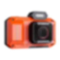 Porodo Advanced Digital Camera Video Stabilization & 18x Zoom Orange Pd-fhdcam48-og