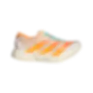 Adidas Adizero Adios Pro 4 Shoes Crystal Sand / Flash Orange / Flash Aqua Size 36