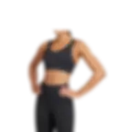 Adidas Women All Me Luxe Medium Support Bra Black Jl5509 Size Xs