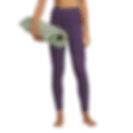 Adidas Women All Me Rib 7/8 Leggings Aurora Plum Jw7591 Size 2xs