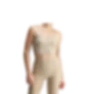 Adidas Women By Stella Mccartney Truestrength Seamless Yoga Bra Desert Sand-smc Ji5202 Size Xs