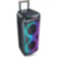 Afra Trolley Speaker, 60 Watts, 6.5kg, Black, 4000ma Battery, Dual Speakers, True Wireless Stereo, Af-60tsbk