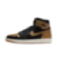 Nike Air Jordan 1 Retro High Og Metallic Gold Men's Shoes Dz5485-071 Size 37.5