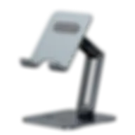 Baseus Desktop Biaxial Foldable Metal Tablet Stand, Grey, LUSZ000113