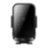 Baseus Halo Electric Wireless Charging Car Mount 15w Black Sudd000001