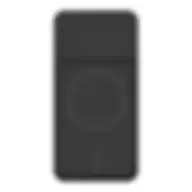 Belkin Boostcharge Magnetic Wireless Power Bank 10k Mah Magsafe Compatible Portable Wireless Charger, Works As Nightstand Black