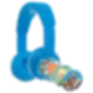 Buddyphones Play + Cool Blue Kids Headphones Blue Bp-playp-blue