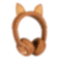 Buddyphones Playears+ Fox Wireless Headphones Brown Bpplaypearsfox