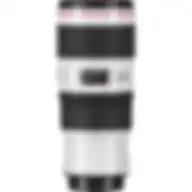 Canon Ef 70-200mm F/2.8l Is Iii Usm Digital Camera Lens For Canon White/black