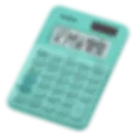 Casio Mini Desk Calculator Green Ms-7uc-gn-n-dc