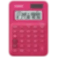Casio Mini Desk Calculator Red Ms-7uc-rd-n-dc