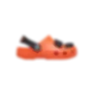 Crocs Toddlers' Classic Jack O Lantern Lights Clog Cr-211686-810 Orange Size 24