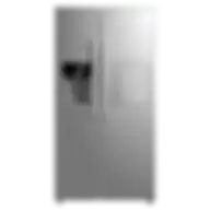 Daewoo Side-By-Side Refrigerator 500L Silver, DW-FRS-657SSI