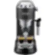 DeLonghi Dedica Style Manual Barista Pump Espresso Coffee Machine,Cappuccino,Latte Macchiato,Espresso Coffee Maker Milk Frother Black_Ec685.Bk