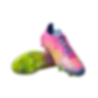 Adidas F50 Elite Firm Ground Boots Lucid Pink / Lucid Lemon / Blue Fusion Size 40