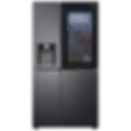 LG 674L Side-by-Side Refrigerator with InstaView & Door-in-Door in Matte Black Finish GC-X257CQES