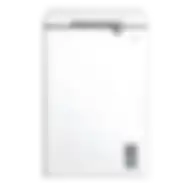 Midea Chest Freezer 131L Gross Capacity 99L Net Capacity White Color Body With White Interior And Inside Condenser