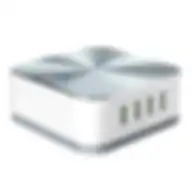 LDNIO A8101 Premium 8 Port Desktop Charger Grey