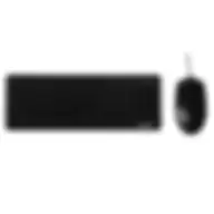 Lenovo Km102 Slim And Full Sized Usb Wired Keyboard And Mouse Set Comaptible With Windows And Macos Black