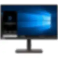 Lenovo Led Thinkvision 1920 X 1080 Pixels S22e-20 21.5" 54.61cms Fhd Va 250 Nits Monitor, 62c6kar1ww, Raven Black