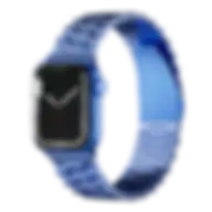 Levelo Daytona Metal Watch Strap Blue