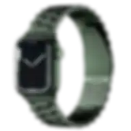 Levelo Daytona Metal Watch Strap Green