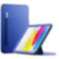 Levelo Luxora Full Body Protection Case/cover For Ipad Pro 11/air4/air5 Blue Lvlic11bu