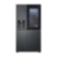 LG Instaview Double Door Fridge, 617L, Black Gr-X267Cqes