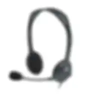 Logitech H111 Stereo Headset Analog Emea One Plug Black