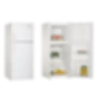 Mega Refrigerator 150L Double Door - White