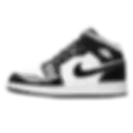 Nike Air Jordan 1 Mid Carbon Fiber All-star Black Bous Sneaker 38 Eu