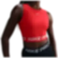 Nike Prowomen's Dri-fit Cropped Tank Top Fz3615-657 Size L
