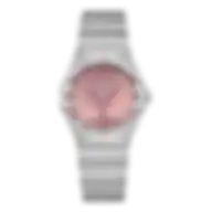 Omega Constellation Quartz Pink Dial Ladies Watch 13110286011001