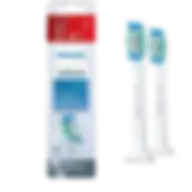 Philips Sonicare Genuine Simply Clean Replacement Toothbrush Heads, 2 Brush Heads, White, Hx6012/04