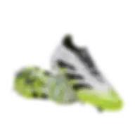 Adidas Predator Elite Firm Ground Boots Cloud White / Core Black / Lucid Lemon Size 40