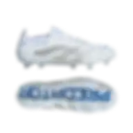Adidas Predator Elite Firm Ground Boots Cloud White / Silver Metallic / Bright Royal Size 40