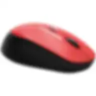 Promate 2.4g Wireless Mouse, Professional Precision Tracking Comfort Grip Mouse, Tracker Red