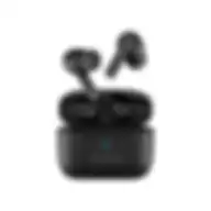Promate True Wireless Earbuds, In-ear Active Noise Cancelling Tooth V5.3 Earphones With Mic Black