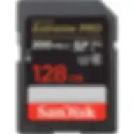 Sandisk 128gb Extreme Pro Sdxc Card + Rescuepro Deluxe, Up To 200mb/s, Uhs I, Class 10, U3, V30 Sdsdxxd 128g Gn4in 128 Gb
