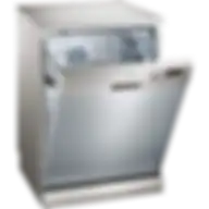 Siemens Free Standing Dishwasher 5 Programs 12 Place Setting Silver Sn25D800Gc