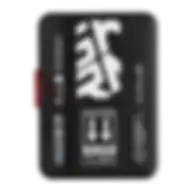 Skinarma Phaze Mirage Magnetic Cardholder Black Sk-mirage-phblk