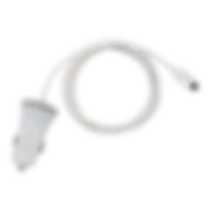 Tingz My Car Charger 3.4a White Car Charger With Micro Cable Tccd34m-w