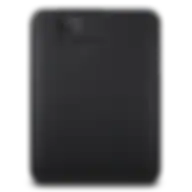 Western Digital Elements Portable External Hard Disk Drive 2TB Black