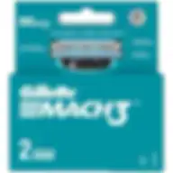 Gillette Mach3 Manual Shaving Razor Blades 2 Count