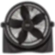 Black+Decker Box Fan 16 inch 55W FB1620-B5 Black
