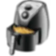 Black+Decker Air Fryer 2.5 Liters AerOfry AF200-B5 Black/Silver