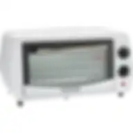 Black+Decker 9L Toaster Oven With Double Glass TRO9DG-B5 White
